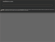 Tablet Screenshot of mallstore.com